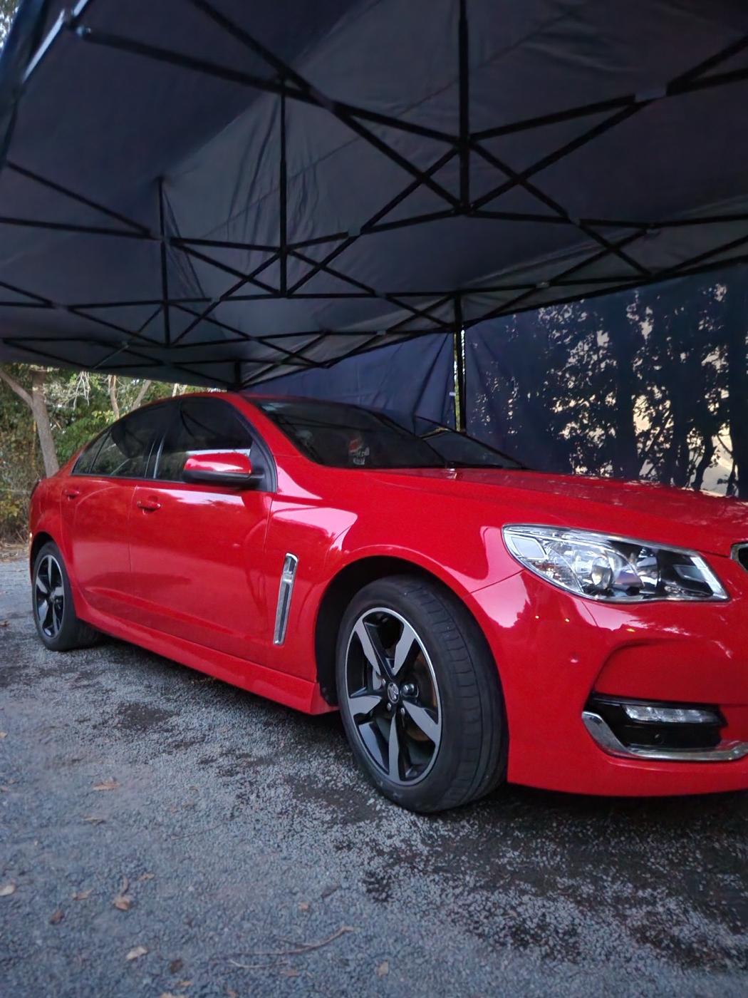 Holden after Ceramic detail by Deluxe Detailing, mobile car detailing Kaiapoi