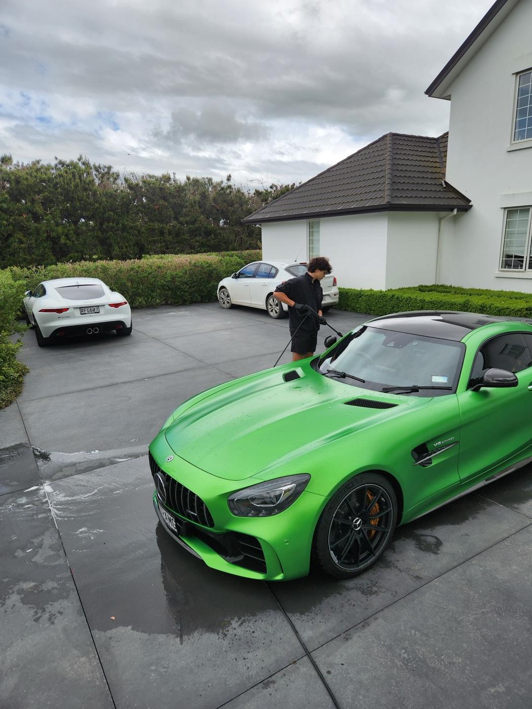 Car after D4C detail by Deluxe Detailing, mobile car detailing Rangiora