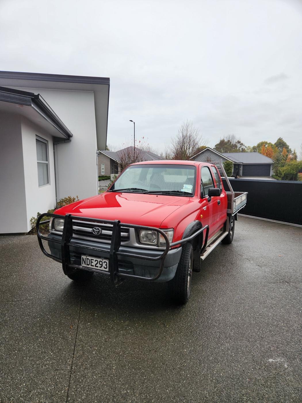 Toyota Hilux after D4C detail by Deluxe Detailing, mobile car detailing Christchurch