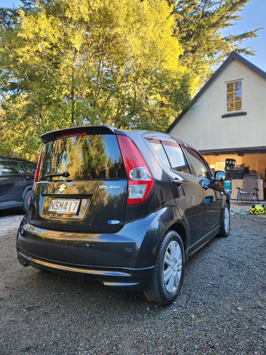 Suzuki Splash after D4C detail by Deluxe Detailing, mobile car detailing Pegasus