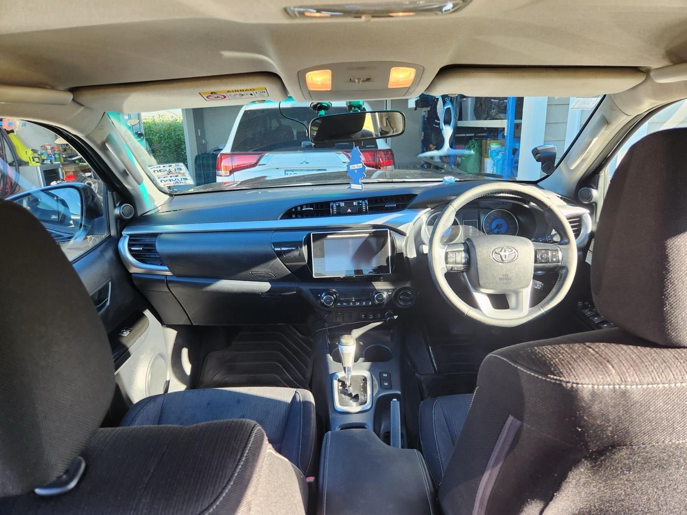 Toyota Hilux after D4C detail by Deluxe Detailing, mobile car detailing Rangiora