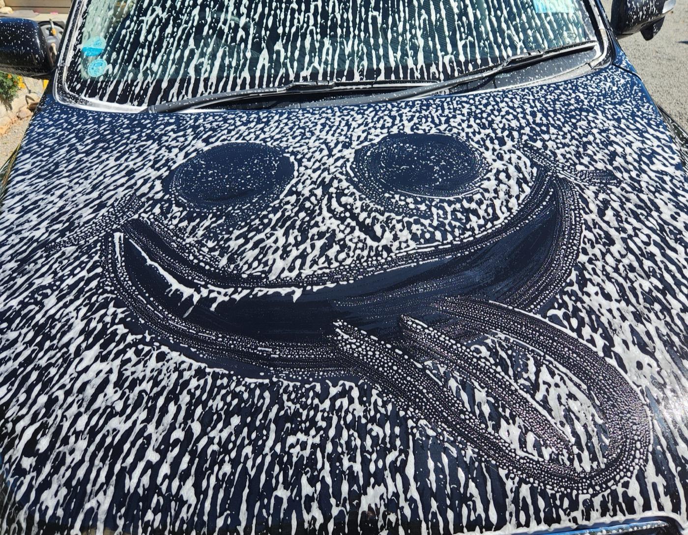 Car after D4C detail by Deluxe Detailing, mobile car detailing Christchurch