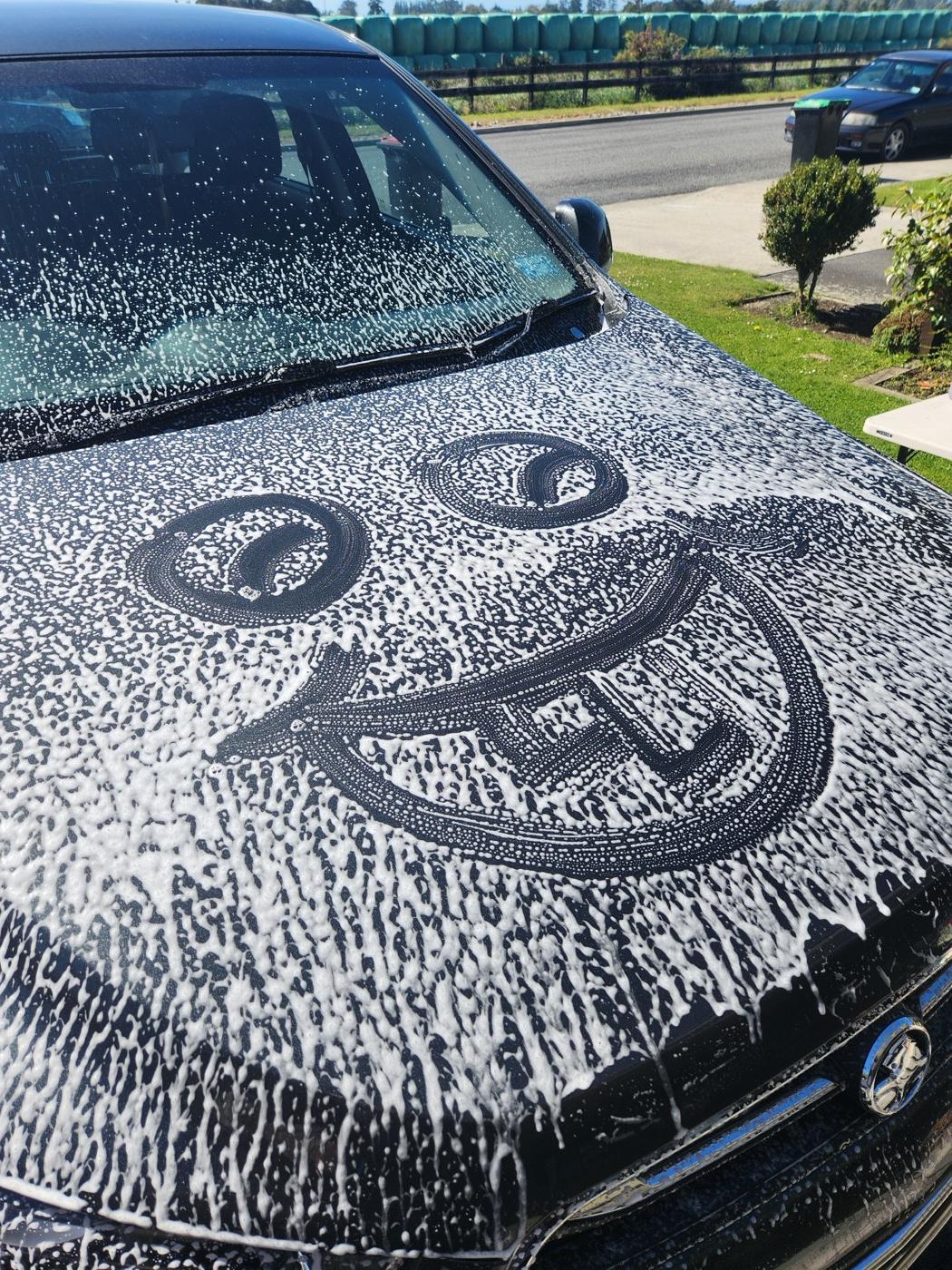 Car after D4C detail by Deluxe Detailing, mobile car detailing Rangiora