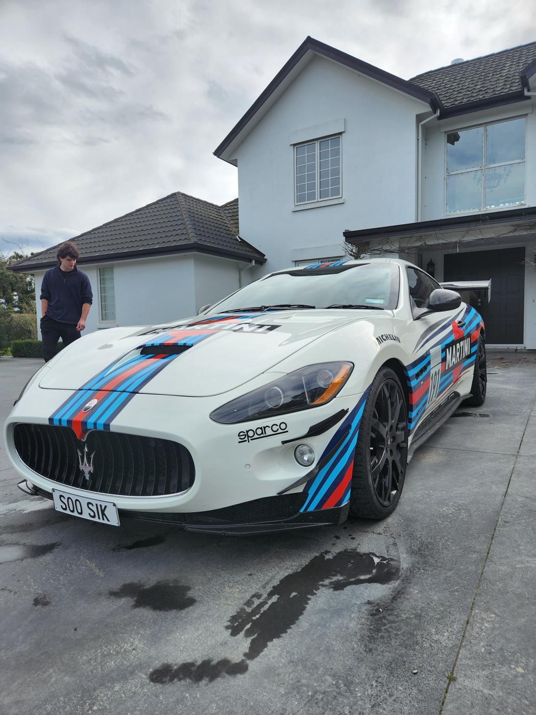 Maserati after D4C detail by Deluxe Detailing, mobile car detailing Woodend