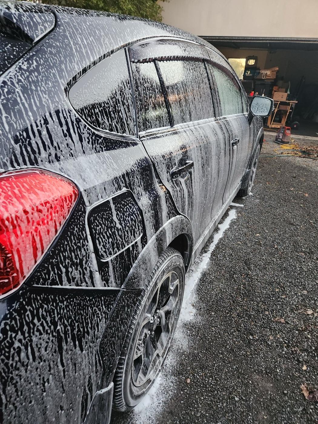 Subaru after D4C detail by Deluxe Detailing, mobile car detailing Pegasus