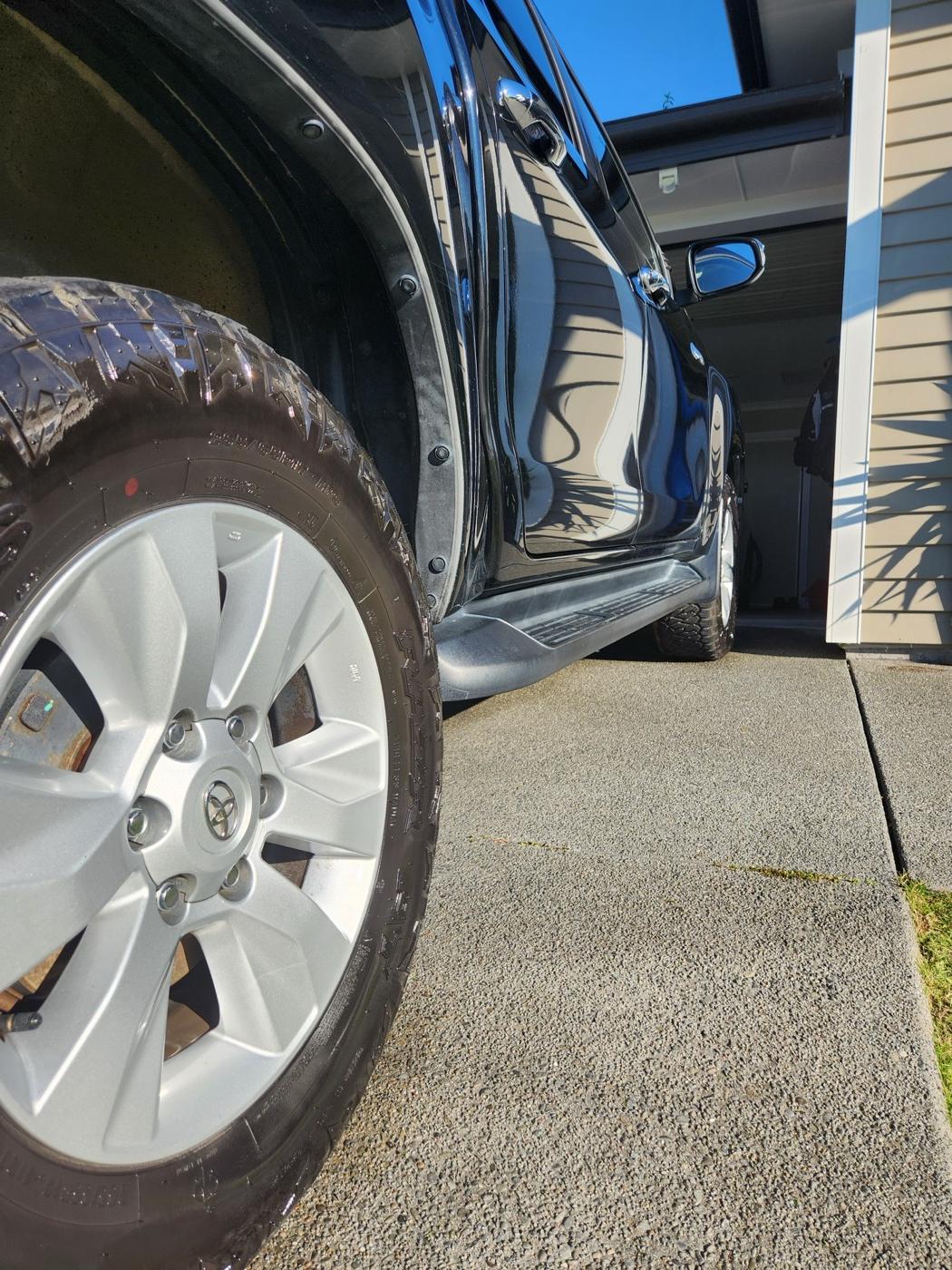 Toyota Hilux after D4C detail by Deluxe Detailing, mobile car detailing Rangiora