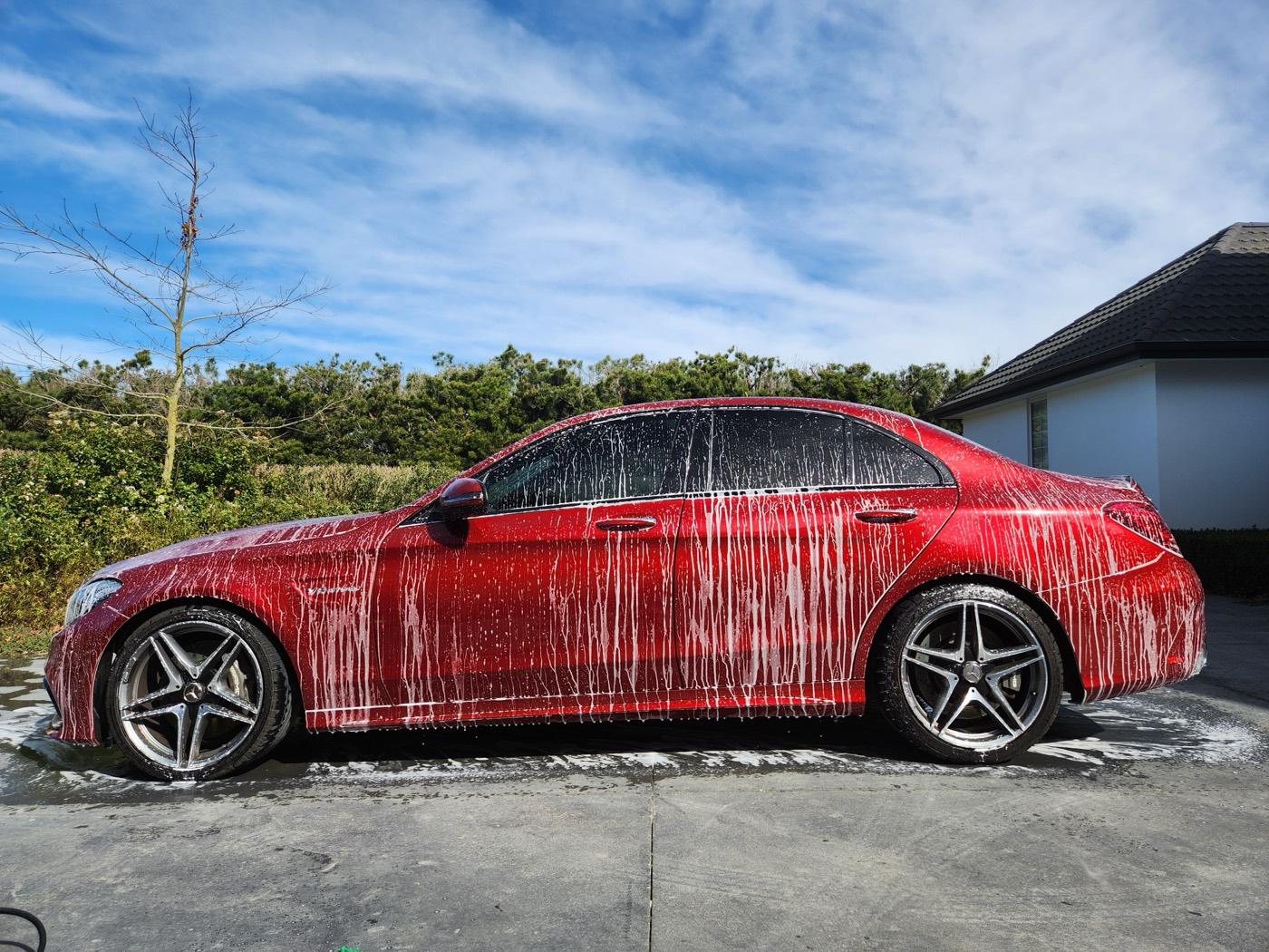 Mercedes-Benz after Deluxe detail by Deluxe Detailing, mobile car detailing Rangiora
