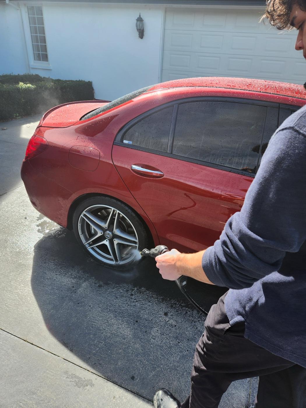Mercedes-Benz after Deluxe detail by Deluxe Detailing, mobile car detailing Kaiapoi