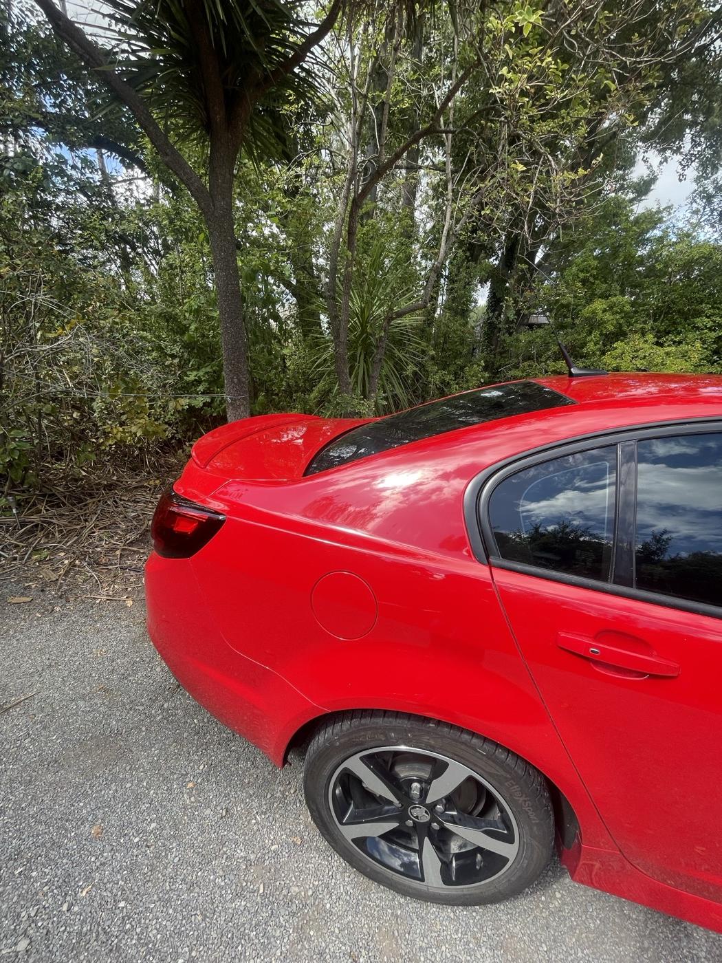 Holden after Diamond detail by Deluxe Detailing, mobile car detailing Kaiapoi