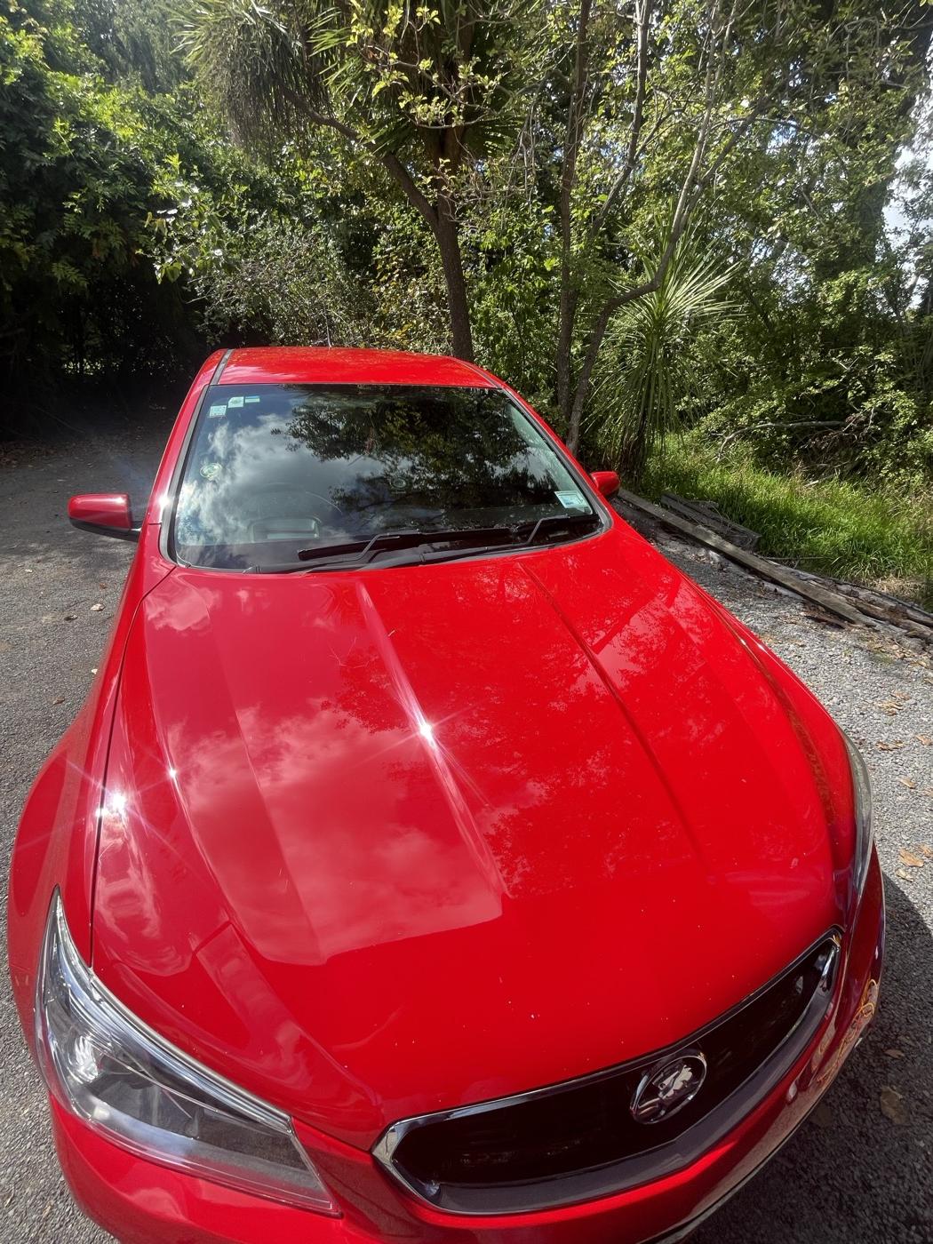 Holden after Diamond detail by Deluxe Detailing, mobile car detailing Pegasus