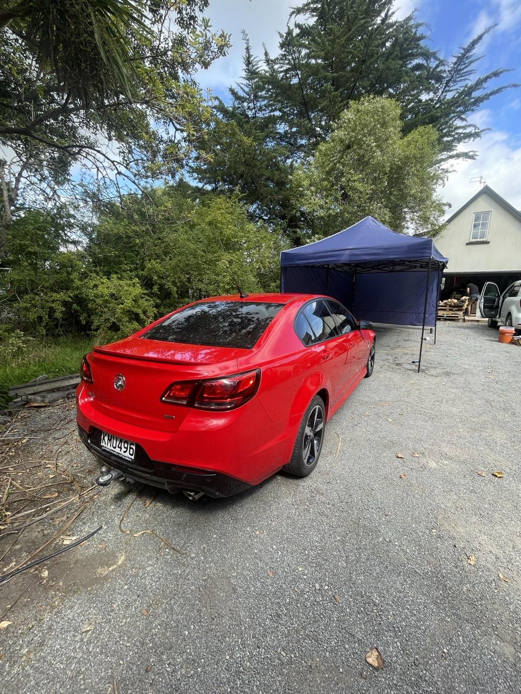 Holden after Diamond detail by Deluxe Detailing, mobile car detailing Christchurch